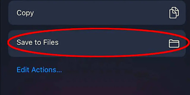 كيف احفظ فيديو من التيك توك في iphone